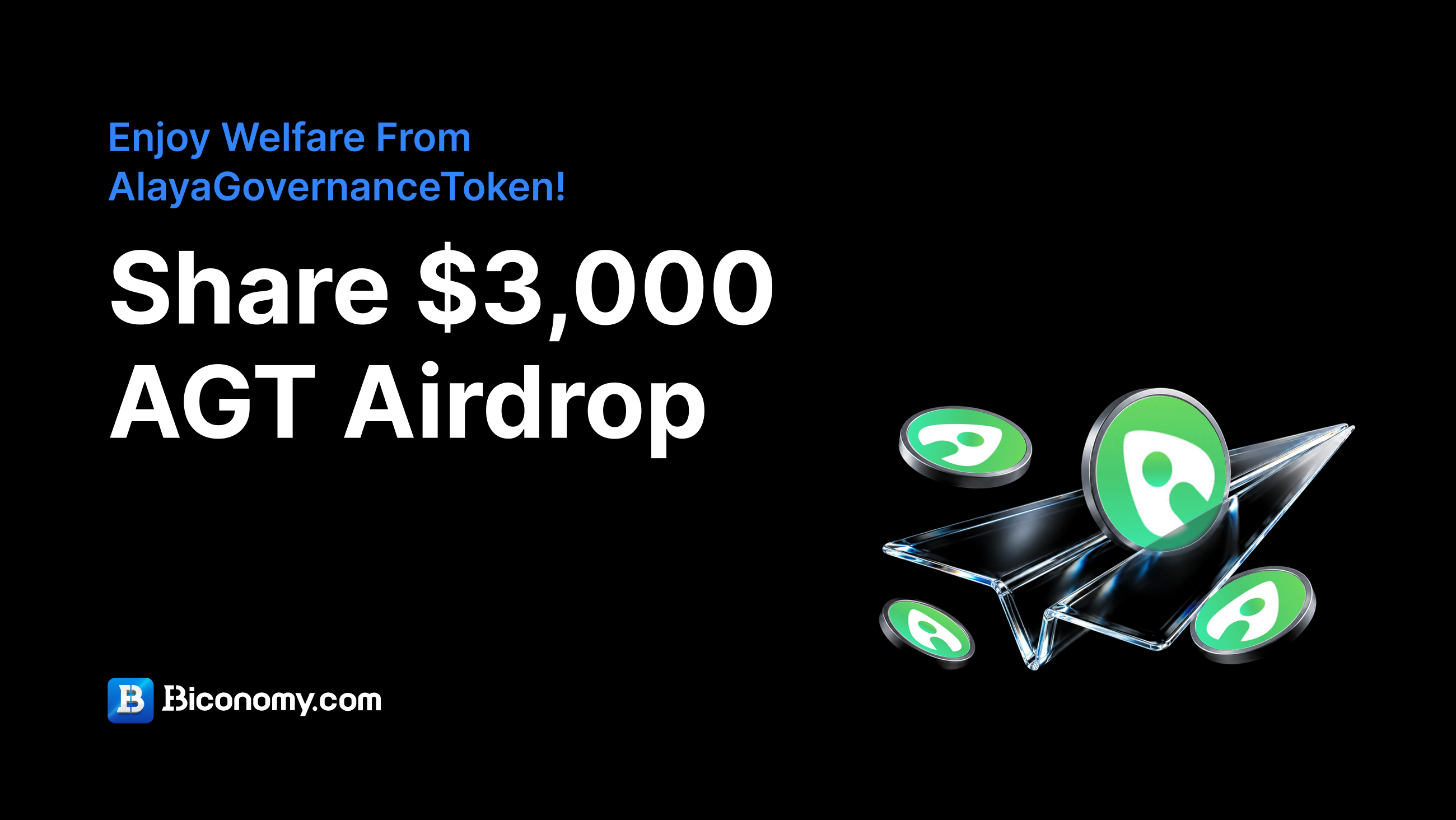 Share $3,000 AGT Airdrop
